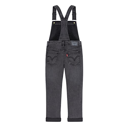 Levi's Girls' Little Denim Overall, Skyler, 4