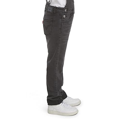 Levi's Girls' Little Denim Overall, Skyler, 4