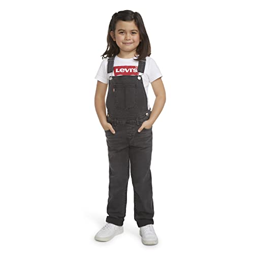 Levi's Girls' Little Denim Overall, Skyler, 4