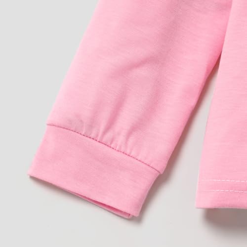 PATPAT Girls 2 Piece Outfits Leopard Color Block Tee Crew Neck Top Black Legging Girl Sweatpants Sweatsuits Tracksuits ColorBlock 10-11 Years