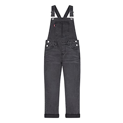 Levi's Girls' Little Denim Overall, Skyler, 4