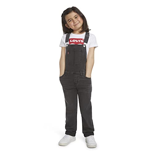 Levi's Girls' Little Denim Overall, Skyler, 4