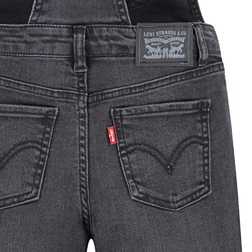 Levi's Girls' Little Denim Overall, Skyler, 4